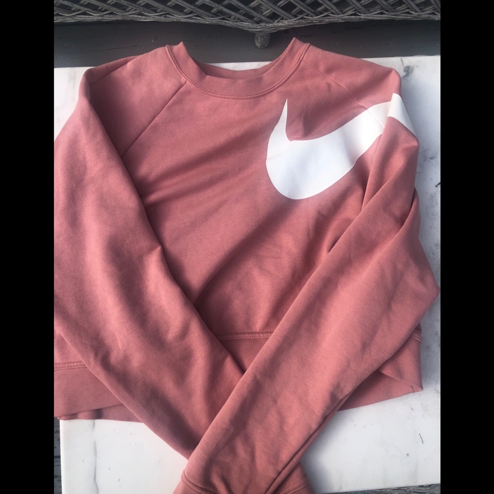 New Nike Dry Fit Long Sleeve Crop Top